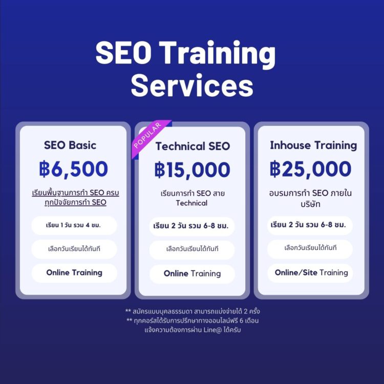 SEO Consulting Training Services
