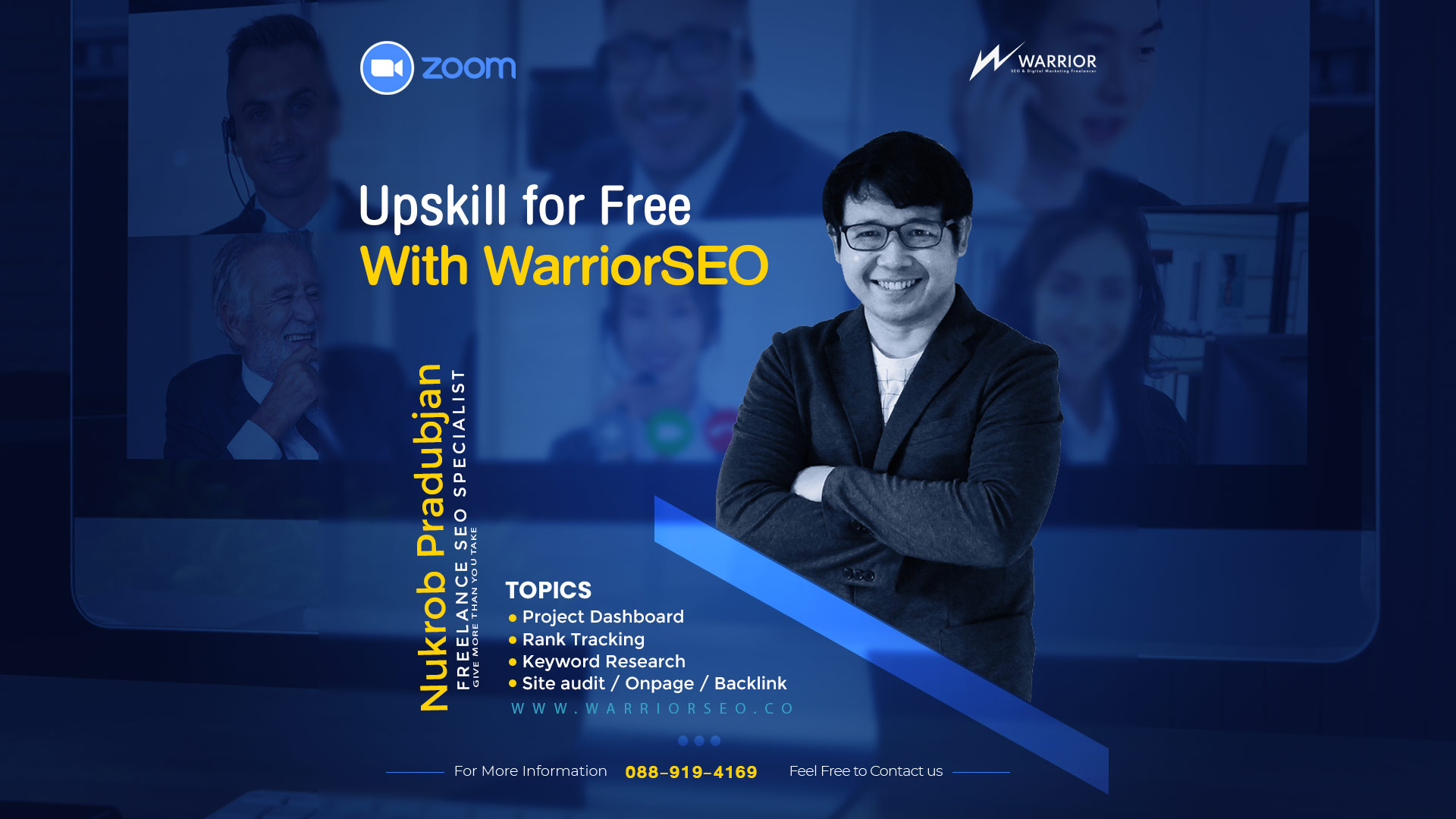 upskill for free with seo training